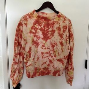 Anthropologie Tie dye sweatshirt